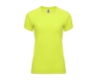 Women’s 100% polyester technical t-shirt, 135 g/m², Roly colour neon yellow
