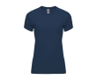 Women’s 100% polyester technical t-shirt, 135 g/m², Roly colour navy-blue