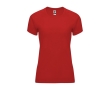 Women’s 100% polyester technical t-shirt, 135 g/m², Roly colour red