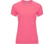 Women’s 100% polyester technical t-shirt, 135 g/m², Roly colour neon pink