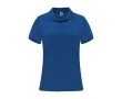 Women’s pique-knit technical polyester polo shirt, 150 g/m², Roly colour royal blue