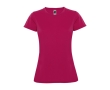 Women’s pique-knit technical polyester t-shirt, 150 g/m², Roly colour fuchsia