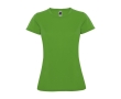 Women’s pique-knit technical polyester t-shirt, 150 g/m², Roly colour apple green