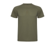 Men’s pique-knit technical polyester t-shirt, 150 g/m², Roly colour military green