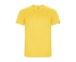 Men’s technical t-shirt with 50% recycled polyester, 135 g/m², Roly colour yellow