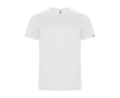 Men’s technical t-shirt with 50% recycled polyester, 135 g/m², Roly colour white