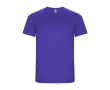 Men’s technical t-shirt with 50% recycled polyester, 135 g/m², Roly colour violet