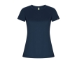 Women’s technical t-shirt with 50% recycled polyester, 135 g/m², Roly colour navy-blue