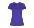 Women’s technical t-shirt with 50% recycled polyester, 135 g/m², Roly colour violet