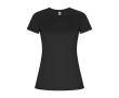 Women’s technical t-shirt with 50% recycled polyester, 135 g/m², Roly colour graphite