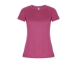 Women’s technical t-shirt with 50% recycled polyester, 135 g/m², Roly colour fuchsia