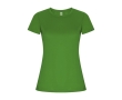 Women’s technical t-shirt with 50% recycled polyester, 135 g/m², Roly colour apple green