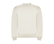 Unisex cotton and polyester jersey sweater, 280 g/m², Roly colour off white