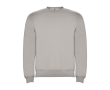 Unisex cotton and polyester jersey sweater, 280 g/m², Roly colour grey