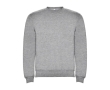 Unisex cotton and polyester jersey sweater, 280 g/m², Roly colour heather light grey