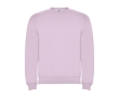 Unisex cotton and polyester jersey sweater, 280 g/m², Roly colour light pink