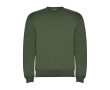 Unisex cotton and polyester jersey sweater, 280 g/m², Roly colour dark green