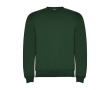 Unisex cotton and polyester jersey sweater, 280 g/m², Roly colour bottle green