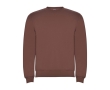 Unisex cotton and polyester jersey sweater, 280 g/m², Roly colour taupe