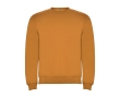 Unisex cotton and polyester jersey sweater, 280 g/m², Roly colour dark yellow