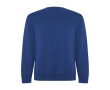 Unisex organic cotton and recycled polyester sweater, 300 g/m², Roly colour royal blue