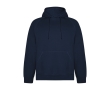 Unisex hoodie made of 57% organic cotton, 300 g/m², Roly colour navy-blue