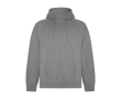Unisex hoodie made of 57% organic cotton, 300 g/m², Roly colour heather light grey