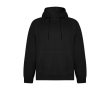 Unisex hoodie made of 57% organic cotton, 300 g/m², Roly colour black