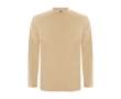 Men’s 100% cotton jersey t-shirt, 160 g/m², Roly  colour sand