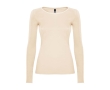 Women’s 100% cotton jersey t-shirt, 160 g/m², Roly colour sand