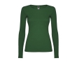 Women’s 100% cotton jersey t-shirt, 160 g/m², Roly colour bottle green