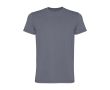 Men’s short sleeve jersey cotton T-shirt, 180 g/m2, Roly Corgi colour dark grey