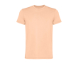 Men’s short sleeve jersey cotton T-shirt, 180 g/m2, Roly Corgi colour coral