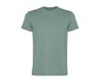 Men’s short sleeve jersey cotton T-shirt, 180 g/m2, Roly Corgi colour dark green