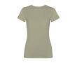 Women’s fitted short sleeve T-shirt, 280 g/m2, Roly Fiyi colour khaki