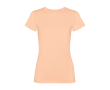 Women’s fitted short sleeve T-shirt, 280 g/m2, Roly Fiyi colour coral
