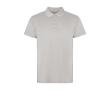 Unisex short sleeve polo, washed finish, 200 g/m2, Roly Cobain colour grey