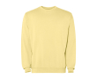 Unisex crew neck jumper, cotton, 250 g/m2, Roly Jaya  colour yellow