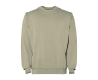 Unisex crew neck jumper, cotton, 250 g/m2, Roly Jaya  colour khaki