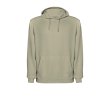 Unisex hoodie, washed finish, 250 g/m2, Roly Kenia  colour khaki