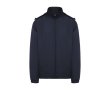 Lightweight unisex waterproof polyester jacket, 85 g/m², Roly colour navy-blue