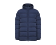 Unisex padded sports parka made of polyester, 110 g/m², Roly colour navy-blue