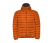 Padded polyester jacket for men, 290 g/m², Roly colour orange