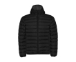 Padded polyester jacket for men, 290 g/m², Roly colour black