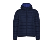Women’s padded polyester jacket with hood, 290 g/m², Roly colour navy-blue