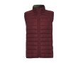 Men’s feather-touch insulated polyester vest, 290 g/m², Roly colour burgundy