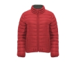 Women’s padded jacket made of 100% polyester, 290 g/m², Roly colour red