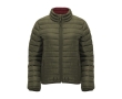 Women’s padded jacket made of 100% polyester, 290 g/m², Roly colour military green
