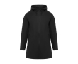 Men’s waterproof polyester raincoat, 210 g/m², Roly colour black