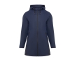 Women’s waterproof polyester raincoat, 210 g/m², Roly colour navy-blue